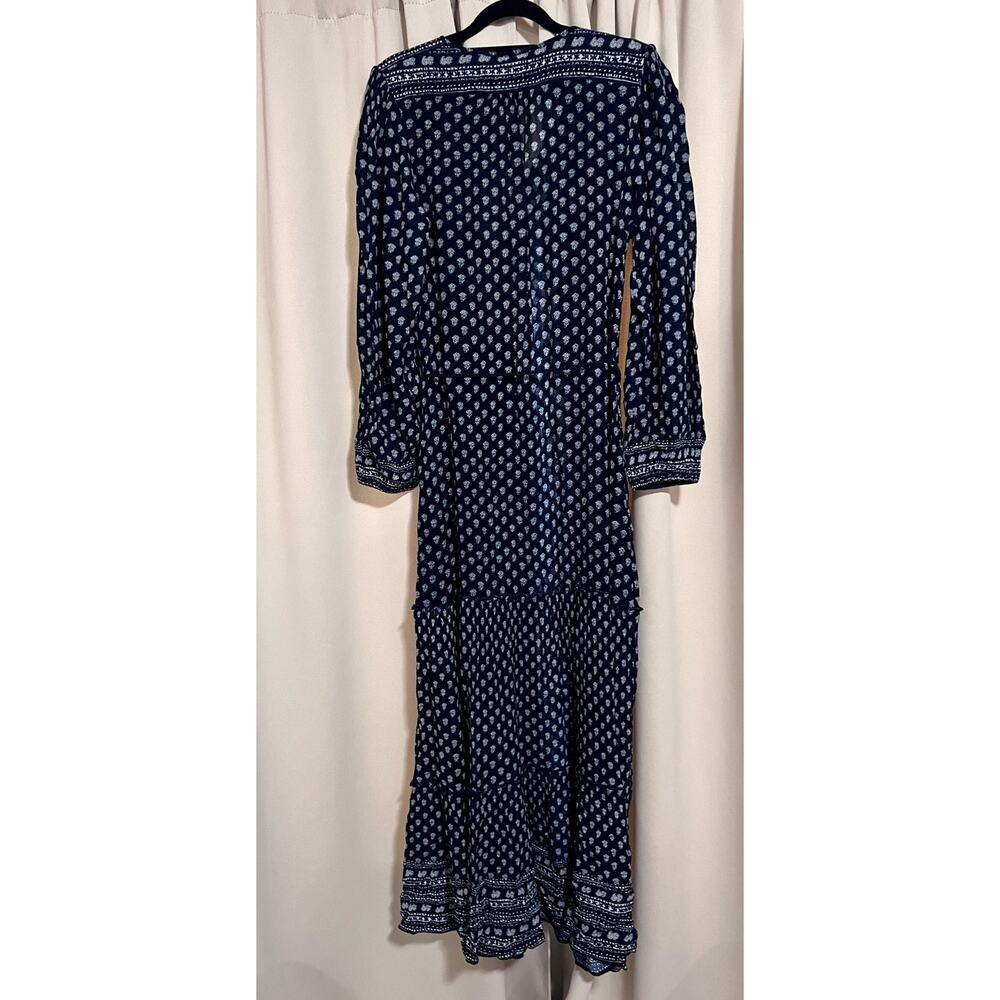 FAHERTY Orinda Long Sleeve Maxi Dress Sz S - Picture 9 of 11